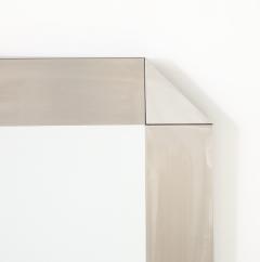 Gaetano Sciolari Gaetano Sciolari for Valenti Chrome Square Mirror Italy circa 1970 - 4425059