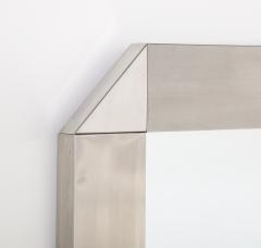 Gaetano Sciolari Gaetano Sciolari for Valenti Chrome Square Mirror Italy circa 1970 - 4425064