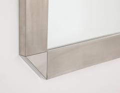 Gaetano Sciolari Gaetano Sciolari for Valenti Chrome Square Mirror Italy circa 1970 - 4425066