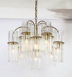 Gaetano Sciolari Glass Rod Chandelier Pendant Lamp by Gaetano Sciolari  - 2783060