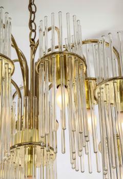 Gaetano Sciolari Glass Rod Chandelier Pendant Lamp by Gaetano Sciolari  - 2783067