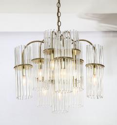 Gaetano Sciolari Glass Rod Chandelier Pendant Lamp by Gaetano Sciolari  - 2783068