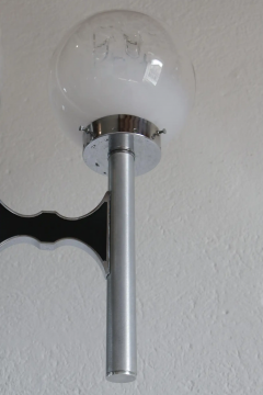 Gaetano Sciolari Italian Space Age Three Lights Floor Lamp by Gaetano Sciolari 1970s - 2601327