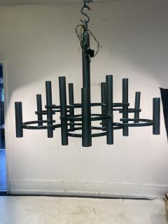 Gaetano Sciolari MODERNIST CHROME TUBULAR SPIRAL CHANDELIER BY GAETANO SCIOLARI - 3334718