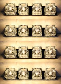 Gaetano Sciolari Murano Block Glass Sconce or Ceiling Light by Gaetano Sciolari for Lightolier - 4725746