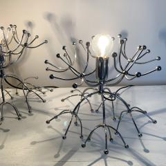Gaetano Sciolari PAIR OF GAETANO SCIOLARI SPUTNIK TABLE LAMPS ITALY 1960s - 3030600