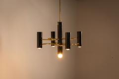 Gaetano Sciolari Pair Ceiling Lamps by Gaetano Sciolari for Boulanger Italy 1970s - 4392020