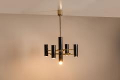 Gaetano Sciolari Pair Ceiling Lamps by Gaetano Sciolari for Boulanger Italy 1970s - 4392024