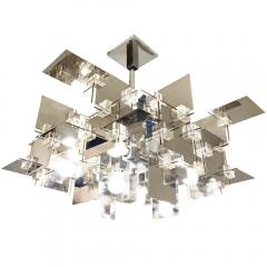 Gaetano Sciolari Rare Gaetano Sciolari Chandelier Italy 1960s - 2303394