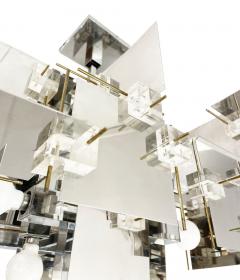 Gaetano Sciolari Rare Gaetano Sciolari Chandelier Italy 1960s - 2303395