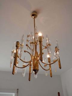 Gaetano Sciolari Sciolari Chandelier with Six Lights 1970 - 1476580