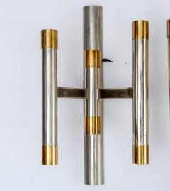 Gaetano Sciolari Six Lights Wall Sconces by Sciolari in Brass - 714705