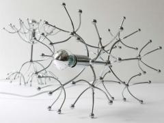 Gaetano Sciolari Two Gaetano Sciolari Chrome Sputnik Side or Table Lamps Midcentury Italy 1960s - 4040250