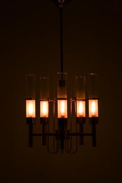 Gaetano Sciolari Very Rare Ceiling Lamp by Gaetano Sciolari 1950s - 4444255