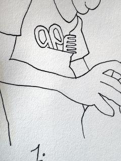 Gahan Wilson Barber Paints Mans Bald Head The Usual Sir Yes Please  - 4430333