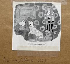 Gahan Wilson House Arrest Conceptual Art for The New Yorker - 4316249