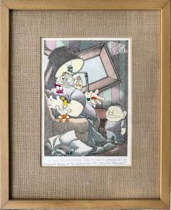 Gahan Wilson Macabre Cartoon Childrens Toys Attack Father Playboy Cartoon - 4257776