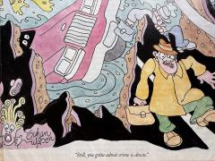 Gahan Wilson Still You Gotta Admit Crime is Down New Yorker Cartoon - 4320047