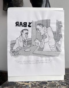 Gahan Wilson The Worlds Most Miserable Man Gets Bad News - 4357632
