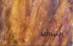 Gail Willhardt California Artist Gail Willhardt Landscape Painting Tranquil Sunset Trail - 3611951
