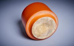 Gainey Ceramics 1960s California Orange Gainey Ceramics Gainey Pottery Planter Pot USA - 3223157