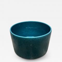 Gainey Ceramics 1960s Ceramics Pottery Turquoise Architectural Planter Pot California - 2729713