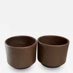 Gainey Ceramics 1960s Gainey Ceramics Architectural Modern Planter Pot Set La Verne Calif - 3266047