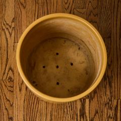 Gainey Ceramics 1970s Gainey Mustard Ceramic Planter - 4281612