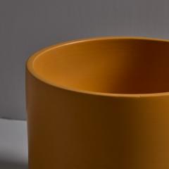 Gainey Ceramics 1970s Gainey Mustard Ceramic Planter - 4284089