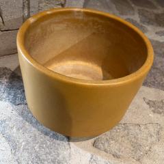 Gainey Ceramics 1970s Modern Mustard Planter Art Pottery Style Gainey Ceramics - 3263939