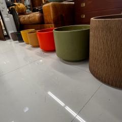 Gainey Ceramics 1970s Modern Mustard Planter Art Pottery Style Gainey Ceramics - 3263945