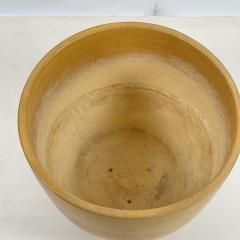 Gainey Ceramics Impeccable Mustard or Ochre Glazed Ceramic Planter by Gainey Ceramics - 4646501
