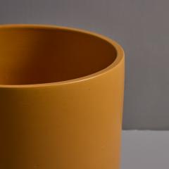 Gainey Ceramics Large 1970s Gainey Mustard Ceramic Planter Two Enlighten - 4284069