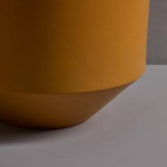 Gainey Ceramics Large 1970s Gainey Mustard Ceramic Planter Two Enlighten - 4284074