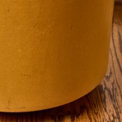Gainey Ceramics Large 1970s Gainey Mustard Yellow Glazed Ceramic Planter - 4219297