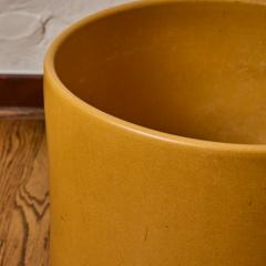 Gainey Ceramics Large 1970s Gainey Mustard Yellow Glazed Ceramic Planter - 4219301