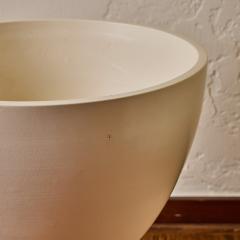 Gainey Ceramics Matte White Glazed Ceramic Gainey Prototype Midcentury Chalice Planter - 4217633