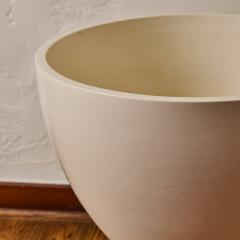 Gainey Ceramics Matte White Glazed Ceramic Gainey Prototype Midcentury Chalice Planter - 4217637