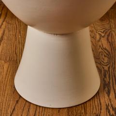 Gainey Ceramics Matte White Glazed Ceramic Gainey Prototype Midcentury Chalice Planter - 4217638