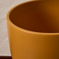 Gainey Ceramics Matte Yellow Glazed Ceramic Gainey Prototype Midcentury Chalice Planter - 4217626