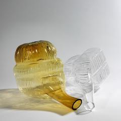 Gala Fern ndez Montero AMBER TRANSPARENT GLASS PAIR - 1107447