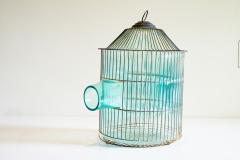 Gala Fern ndez Montero TURQUOISE LARGE GLASS CAGE - 1107386