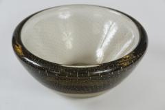 Galliano Ferro Large Vintage Murano Fume Bullicante Bowl by Galliano Ferro - 1399110