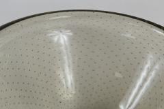 Galliano Ferro Large Vintage Murano Fume Bullicante Bowl by Galliano Ferro - 1399112