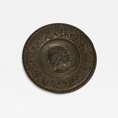 Gallic King Vercingetorix Repouss in Patinated Copper 19th Century - 4396840