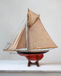 Gamages Gaff Rigged Cutter Pond Yacht - 4134798