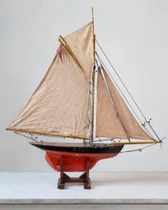 Gamages Gaff Rigged Cutter Pond Yacht - 4134844