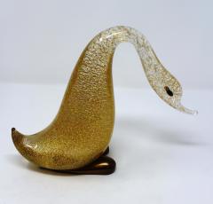 Gambaro Poggi Golden Ducks in 24K Murano Glass - 660168