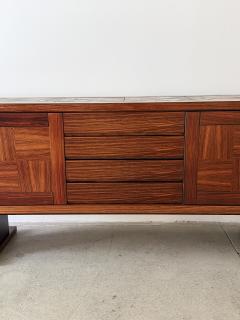 Gangso Mobler Poul H Poulsen for Gangs M bler Danish Rosewood Credenza with Ceramic Tile Top - 4709583