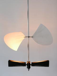 Garcia Garay Amazing Garcia Garay Enterprise Wing Chandelier or Ceiling Lamp Spain 1980s - 3665613